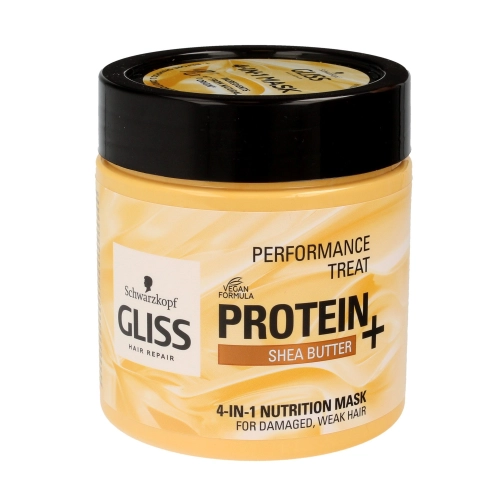 Gliss Hair Repair Protein+ Maska Do Włosów 4in1 Odżywcza Shea Butter 400ml