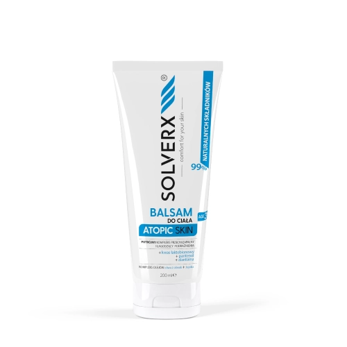 Solverx Atopic Skin Balsam Do Ciała - Łagodzący Podrażnienia I Przeciwzapalny 200ml