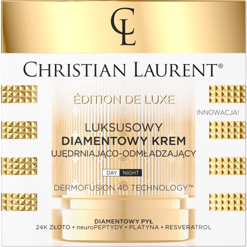 Christian Laurent Luksusowy Diamentowy Krem Ujędrniająco-Odmładzający Na Dzień I Noc 50ml