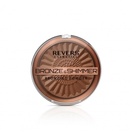 Revers Puder Brązująco – Rozświetlający Bronze Shimmer Nr 1- 9 G