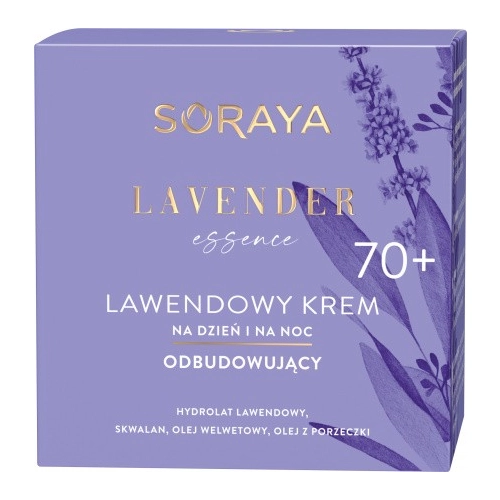 Soraya Lavender Essence 70+ Lawendowy Krem Odbudowujący Na Dzień I Noc 50ml