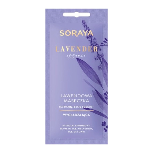 Soraya Lavender Essence Lawendowa Maseczka Wygładzająca Na Twarz,Szyję I Dekolt 8ml