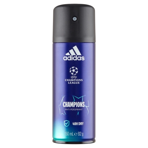 Adidas Champions League Champions Dezodorant Anti-Perspirant 48h Dry - Spray 150ml