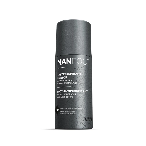 Manfoot Antyperspirant Do Stóp W Sprayu Dla Mężczyzn 150ml