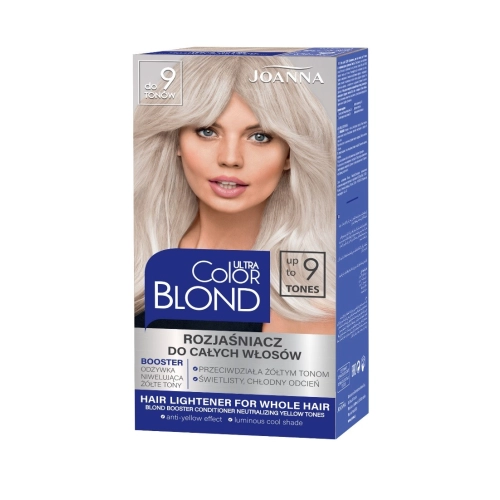 Joanna Ultra Color Blond Rozjaśniacz Do Całych Włosów - Do 9 Tonów 1szt