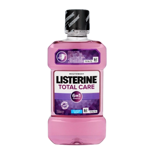 Listerine Total Care Płyn Do Płukania Jamy Ustnej 6w1 - Clean Mint 250ml