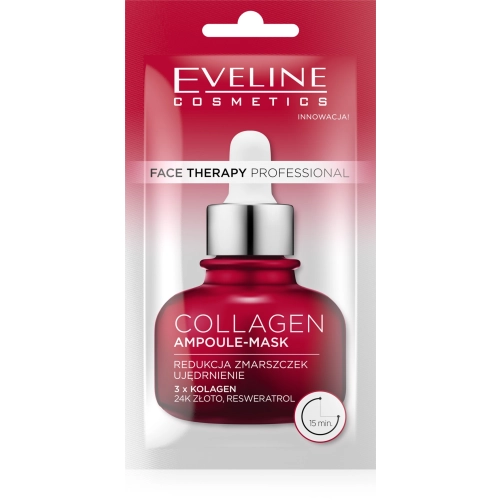 Eveline Face Therapy Professional Maska-Ampułka Collagen 8ml