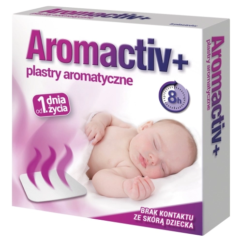 Aromactiv+ Plastry Aromatyczne - Od 1 Dnia Życia 1op.-5szt