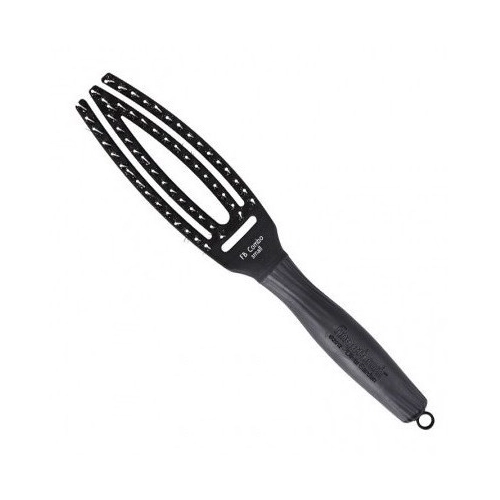 Olivia Garden Fingerbrush Combo Szczotka Do Rozczesywania Włosów Small Black 1szt