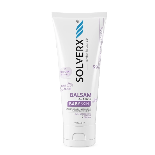 Solverx Baby Skin Balsam-Emolient Do Ciała Dla Dzieci 250ml
