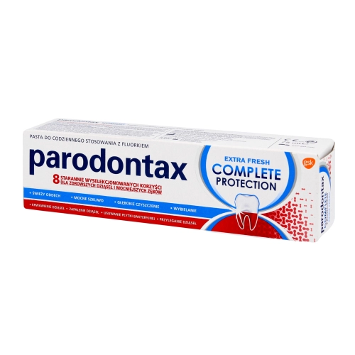 Gsk Parodontax Pasta Do Zębów Complete Protection Extra Fresh - 75ml