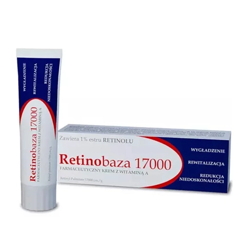 Retinobaza 17000 Krem Farmaceutyczny Z Witaminą A 30g