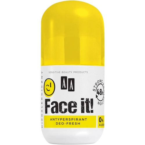 Aa Face It! Dezodorant Antyperspirant Roll-On Fresh 50ml