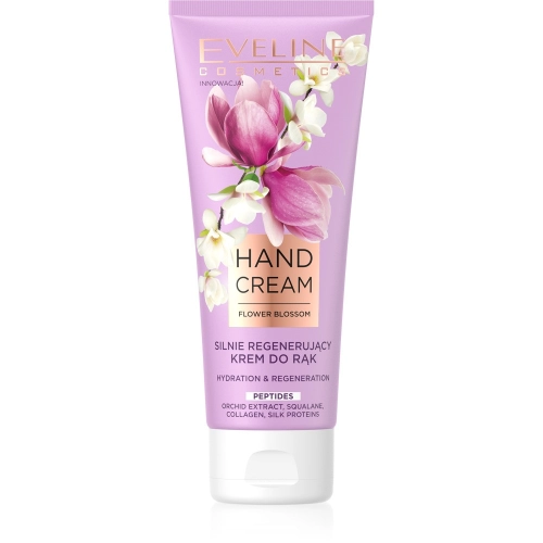 Eveline Hand Cream Silnie Regenerujący Krem Do Rąk Flower Blossom 75ml