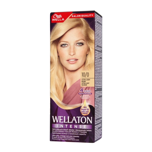 Wella Wellaton Krem Intensywnie Koloryzujący Nr 10/0 Rozświetlony Jasny Blond - 1op.