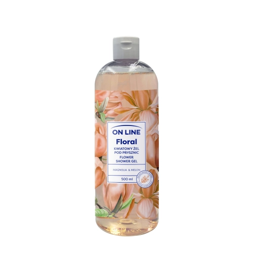 On Line Floral Kwiatowy Żel Pod Prysznic - Magnolia Melon 500ml