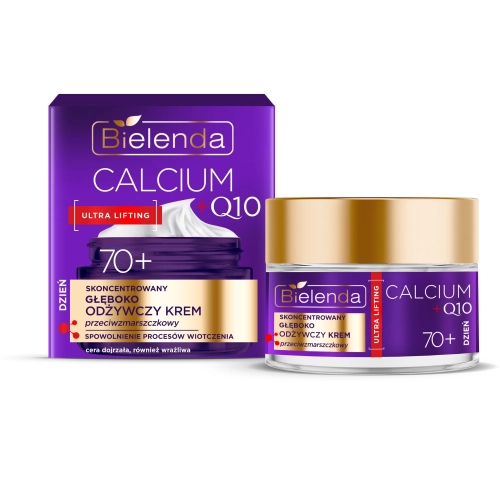 Bielenda Calcium + Q10 Krem Głęboko Odżywczy 70+, 50ml