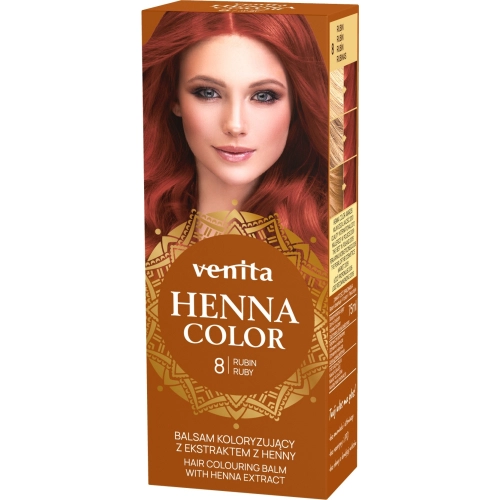 Venita Henna Color Balsam Nr 8 Rubin