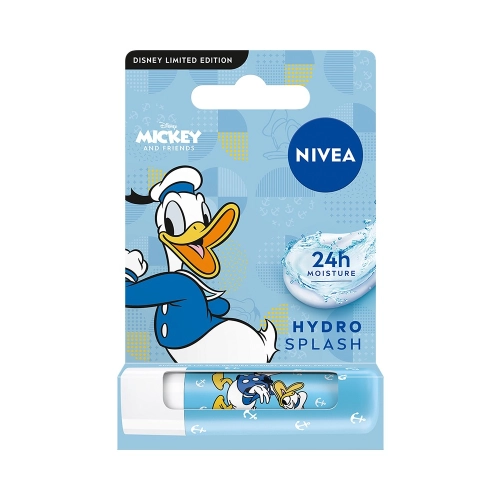 Nivea Disney Pielęgnująca Pomadka Do Ust - Hydro Splash Donald Duck 4.8 g