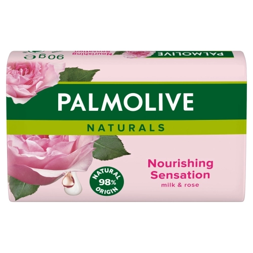 Palmolive Naturals Mydło W Kostce Nourishing Sensation - Milk Rose 90g