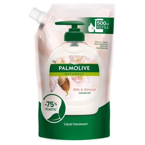 Palmolive Naturals Kremowe Mydło W Płynie Milk Almond 500ml - Zapas