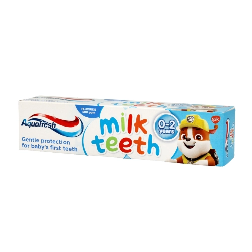 Aquafresh Pasta Milk Teeth Dla Dzieci 0-2 Lat 50ml