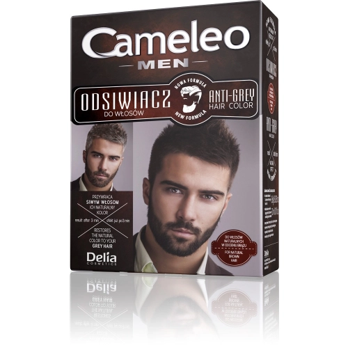 Delia Cosmetics Cameleo Odsiwiacz Dla Mężczyzn Do Włosów Naturalnych I Brązowych Nr.02