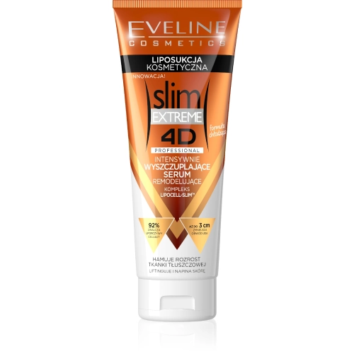 Eveline 4d Slim Extreme Liposukcja Serum Intensywnie Wyszczuplające 250ml