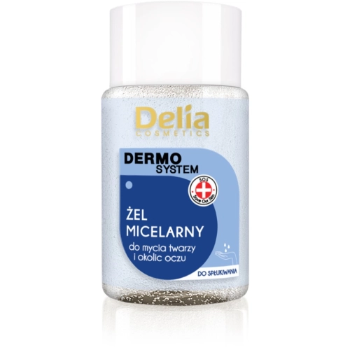 Delia Cosmetics Dermo System Żel Micelarny Do Mycia Twarzy Mini 50ml