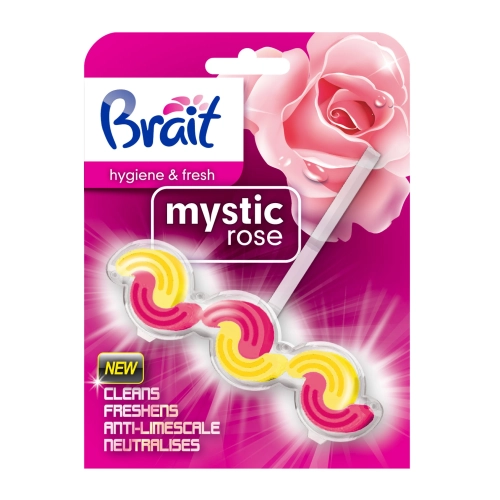 Brait Hygiene Fresh Kostka Toaletowa 2-Fazowa Do Wc Mystic Rose 45g