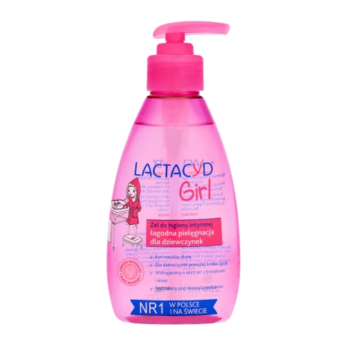 Lactacyd Girl Żel Do Higieny Intymnej Dla Dziewczynek 200ml