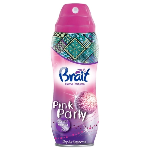 Brait Dry Air Freshener Suchy Odświeżacz Powietrza Pink Party 300ml