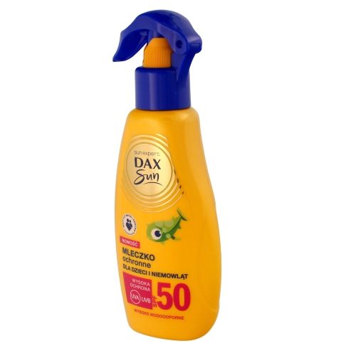 Dax Sun mleczko Ochronne Dla Dzieci i Niemowląt Spf 50 Spray 200ml