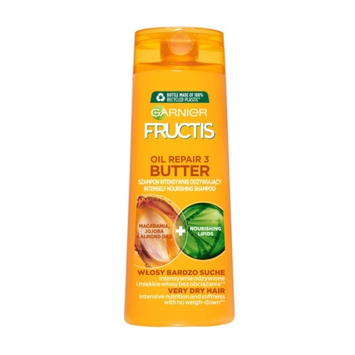 Fructis Oil Repair 3 Butter Szampon Do Włosów Bardzo Suchych I Zniszczonych 400ml