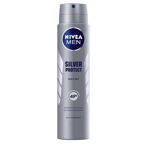 Nivea Dezodorant Silver Protect Spray Męski 250ml