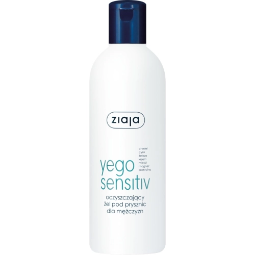 Ziaja Yego Sensitiv Oczyszczający Żel pod Prysznic dla Mężczyzn 300 ml