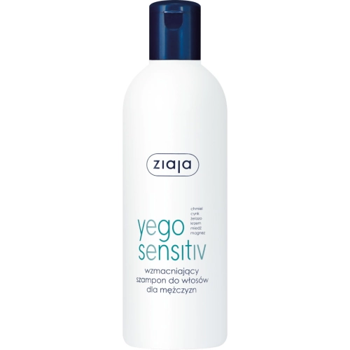 Ziaja Yego Sensitiv Wzmacniający Szampon do Włosów dla Mężczyzn 300 ml